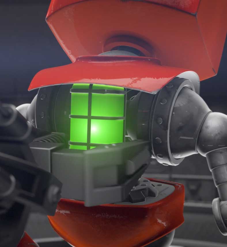 3D Character Animation des DOAG Roboter als Messefilm.
