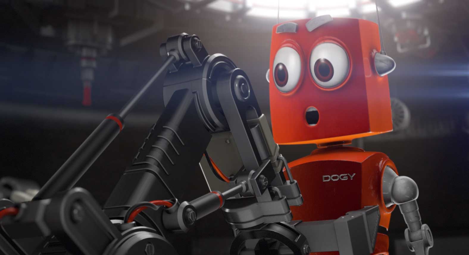 3D Character Animation des DOAG Roboter als Messefilm.