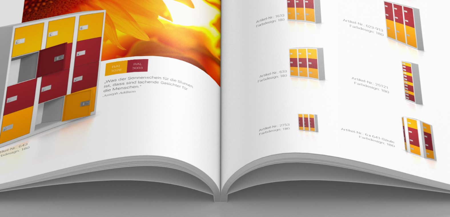 Produktvisualisierung und Grafikdesign für den Produktkatalog von Mietra.