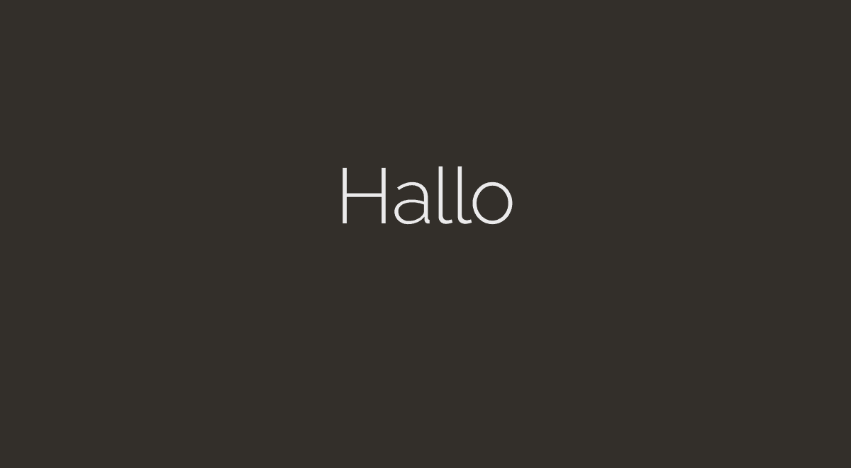Start Animation